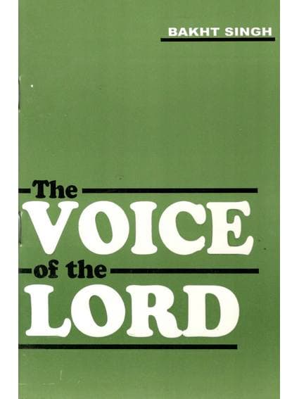 THE VOICE OF THE LORD